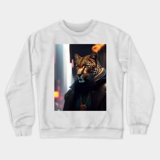 Leopard Crewneck Sweatshirt